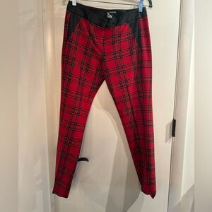 Express tartan columnist dress pants